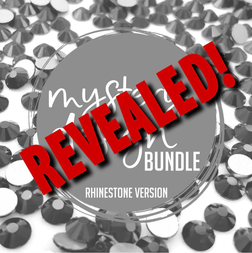 Mystery Digital Design Pack Rhinestone Version Listing 14 for 20 Ounce
