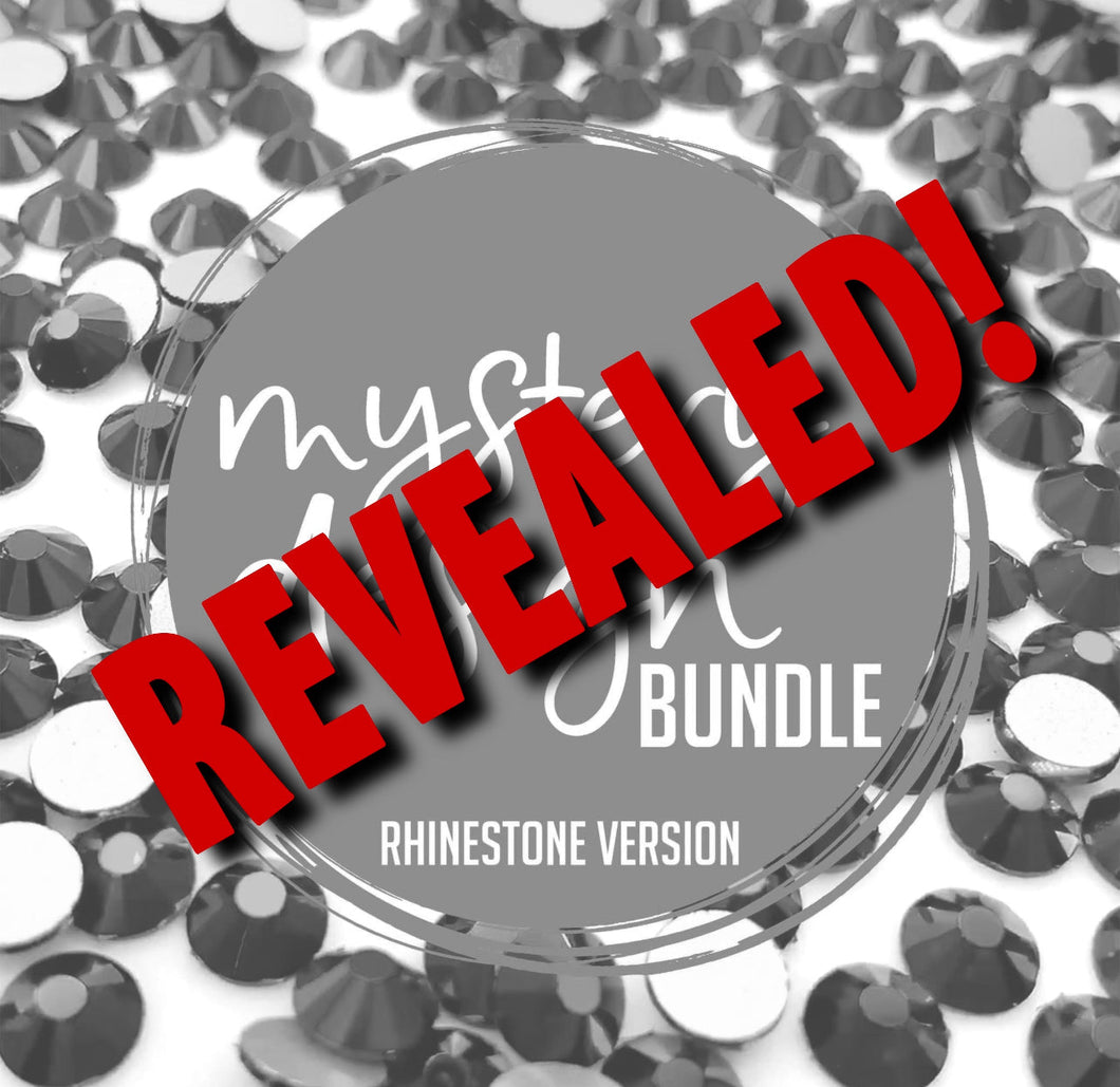 Mystery Digital Design Pack Rhinestone Version Listing 22 for 20 Ounce