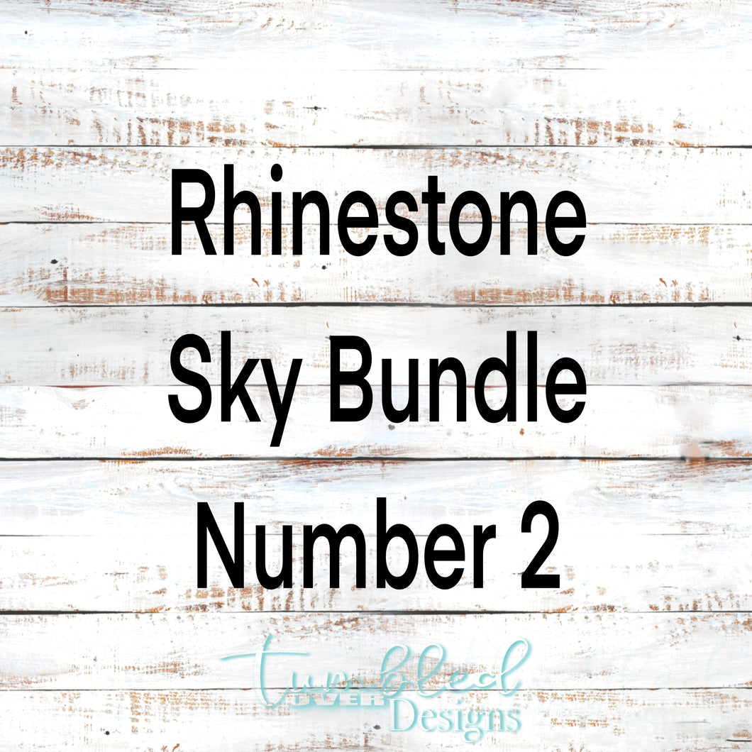 SS16 Rhinestone Templates Sky Bundle 20 ounce Skinny Straight