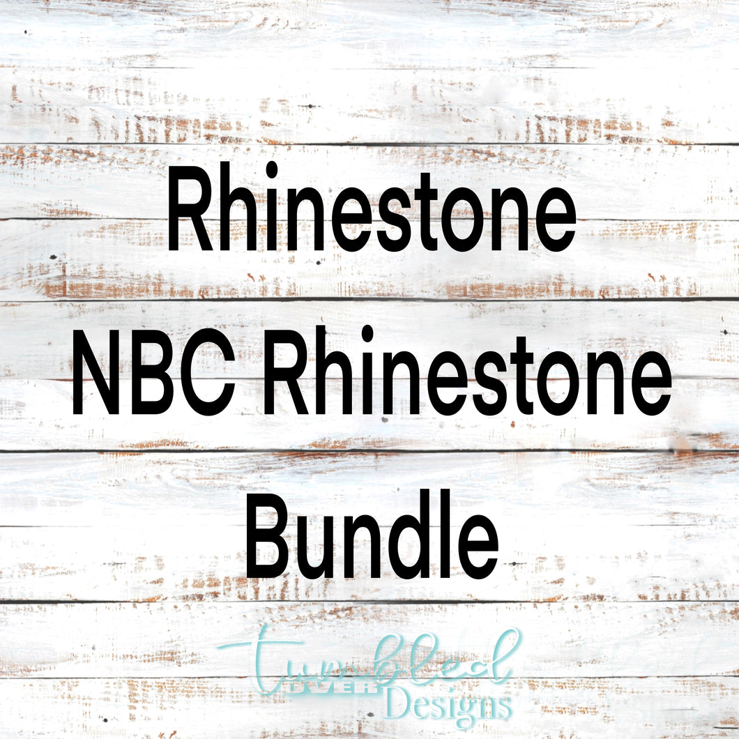 SS16 Rhinestone Template NBC Bundle 20 ounce Skinny Straight