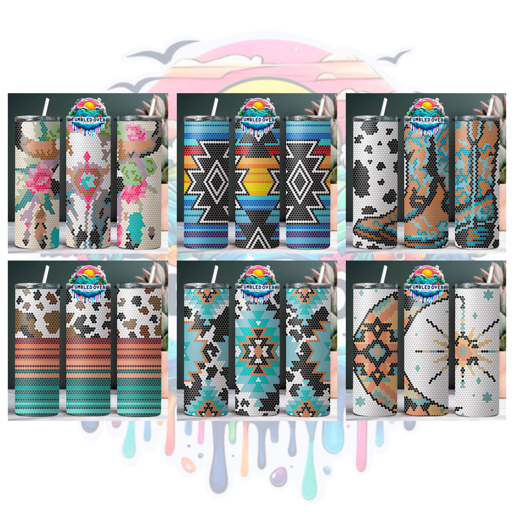 SS16 Rhinestone Template Southwest Dreams Bundle 20 ounce Skinny Straight Day 4