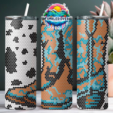 Load image into Gallery viewer, SS16 Rhinestone Template Southwest Dreams Bundle 20 ounce Skinny Straight Day 4
