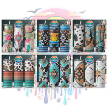 Load image into Gallery viewer, SS16 Rhinestone Template Southwest Dreams Bundle 20 ounce Skinny Straight Day 4
