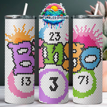 Load image into Gallery viewer, SS16 Rhinestone Template Vacation Teaser Bundle 20 ounce Skinny Straight
