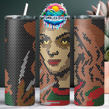 Load image into Gallery viewer, Vacation 2 SS16 Rhinestone Template Vintage Horror Girls 20 ounce Skinny Straight Day 5
