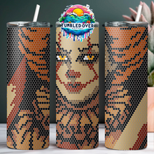Load image into Gallery viewer, Vacation 2 SS16 Rhinestone Template Vintage Horror Girls 20 ounce Skinny Straight Day 5
