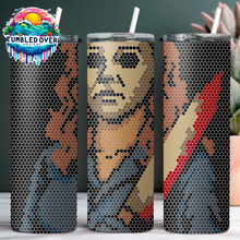 Load image into Gallery viewer, Vacation 2 SS16 Rhinestone Template Vintage Horror Girls 20 ounce Skinny Straight Day 5
