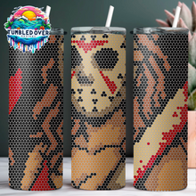 Load image into Gallery viewer, Vacation 2 SS16 Rhinestone Template Vintage Horror Girls 20 ounce Skinny Straight Day 5
