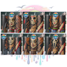 Load image into Gallery viewer, Vacation 2 SS16 Rhinestone Template Vintage Horror Girls 20 ounce Skinny Straight Day 5
