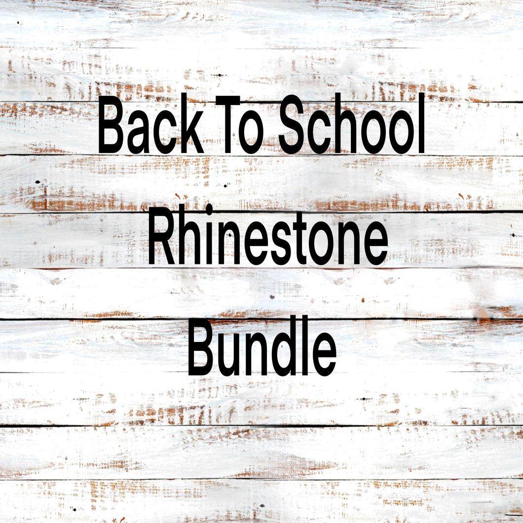 SS16 Rhinestone Template Back to School Bundle on 20 ounce Skinny Straight
