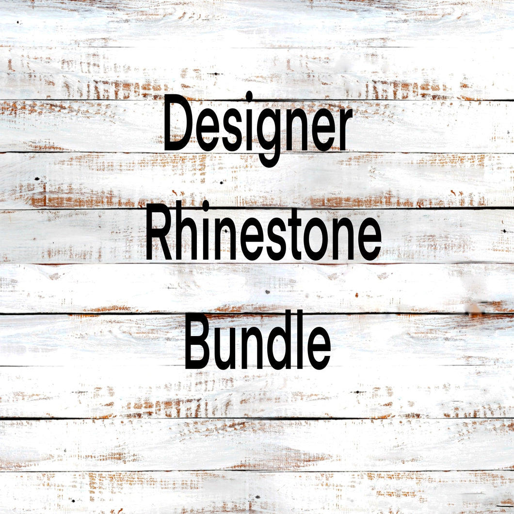 SS16 Rhinestone Template Designer Bundle on 20 ounce Skinny Straight