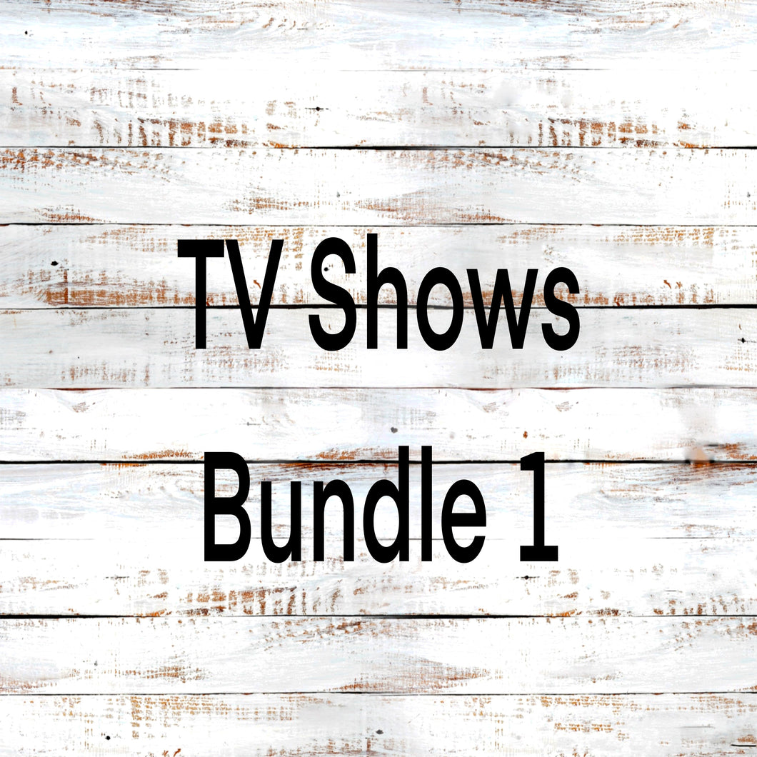 SS16 Rhinestone Template TV Shows Bundle 1 on 20 ounce Skinny Straight