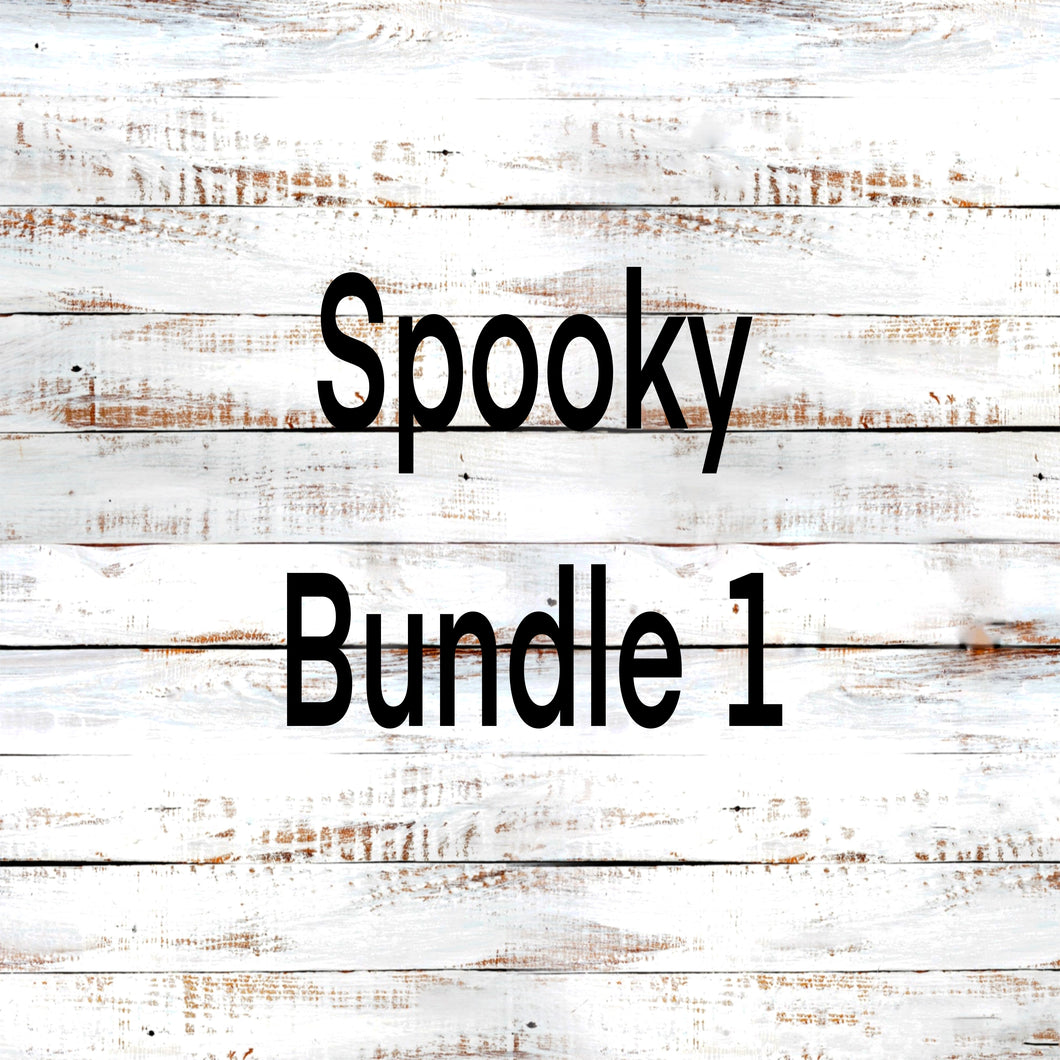 SS16 Rhinestone Template Spooky Bundle 1 on 20 ounce Skinny Straight