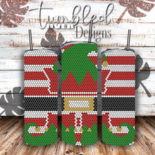 Load image into Gallery viewer, SS16 Rhinestone Template Christmas Bundle 1 on 20 ounce Skinny Straight

