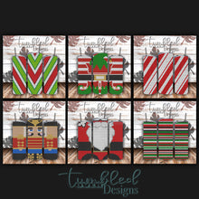 Load image into Gallery viewer, SS16 Rhinestone Template Christmas Bundle 1 on 20 ounce Skinny Straight
