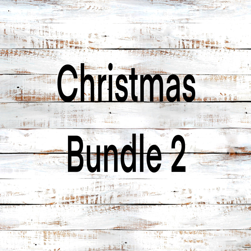 SS16 Rhinestone Template Christmas Bundle 2 on 20 ounce Skinny Straight