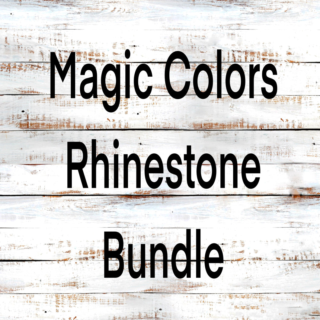 SS16 Rhinestone Template Magic Colors on 20 ounce Skinny Straight