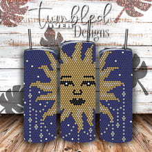 Load image into Gallery viewer, SS16 Rhinestone Template Witchy Things on 20 ounce Skinny Straight
