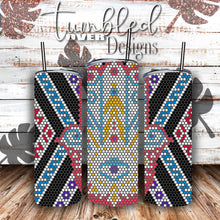 Load image into Gallery viewer, SS16 Rhinestone Template Witchy Things on 20 ounce Skinny Straight
