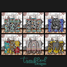 Load image into Gallery viewer, SS16 Rhinestone Template Professional Bundle #1 on 20 ounce Skinny Straight
