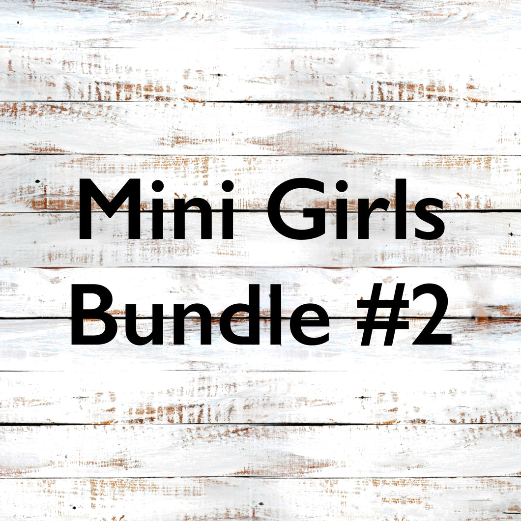 SS16 Rhinestone Mini Bundle Girls #2 on 20 ounce Skinny Straight