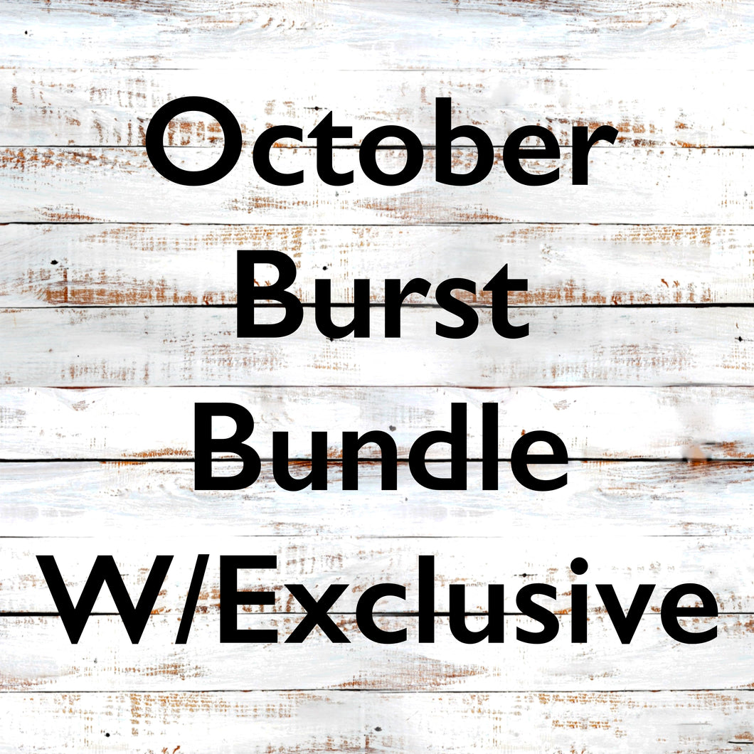 October Burst Template Bundle with Exclusive DIGITAL DESIGNS