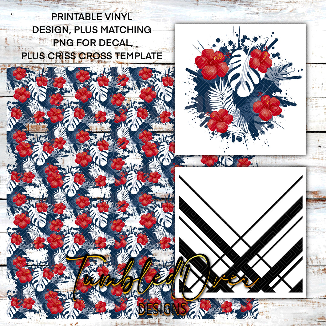 Printable Vinyl, Burst and Decal Bundle