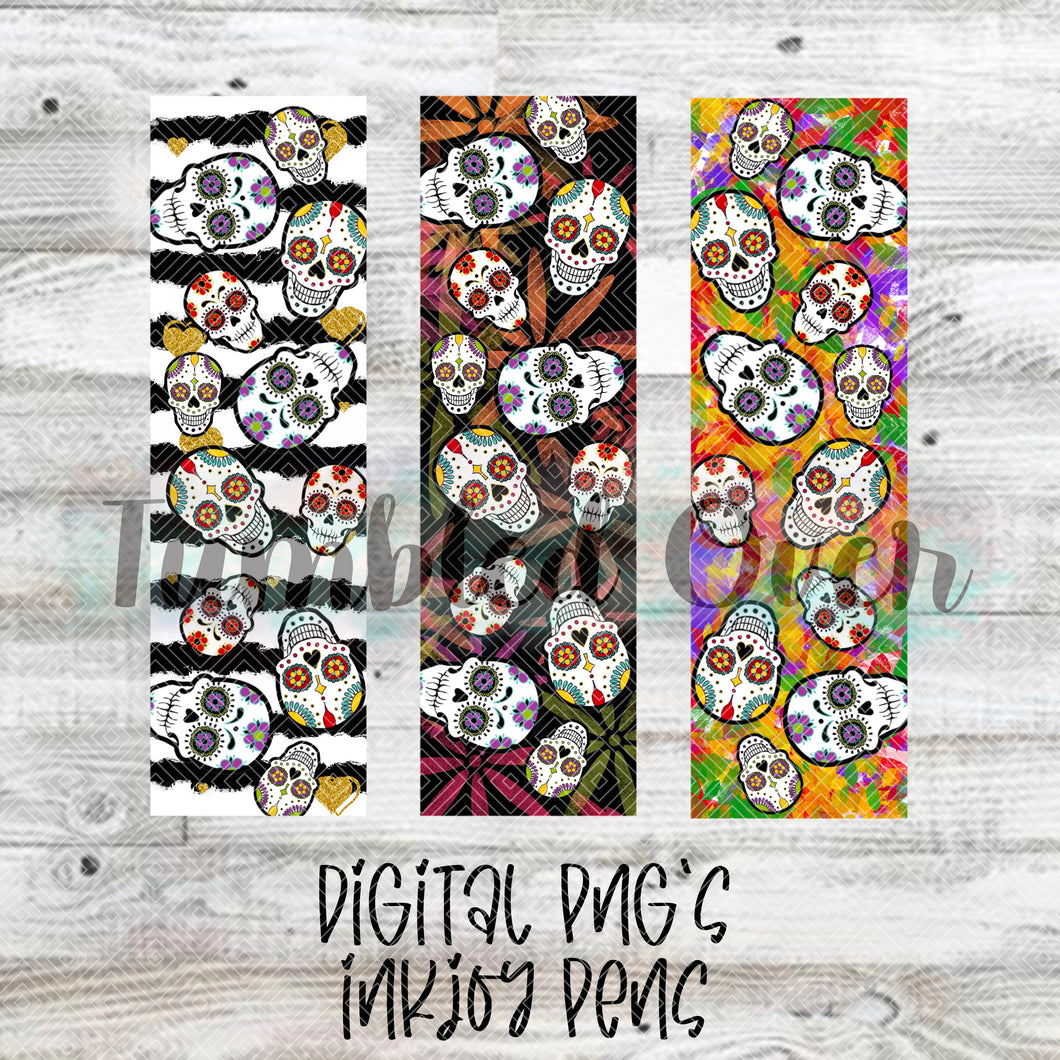 Sugar Skulls Digital Pen Wraps