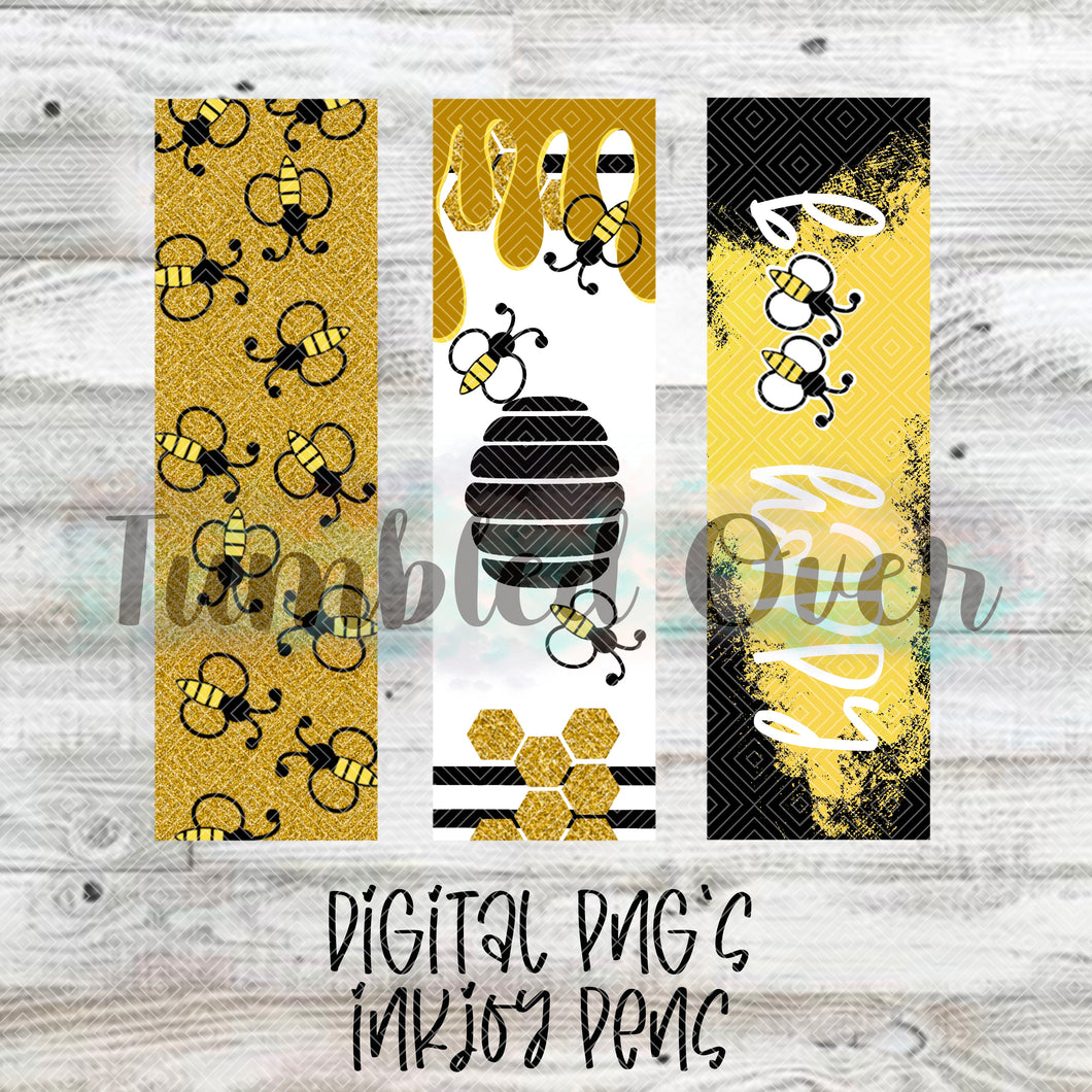 Bees Honeycomb Digital Pen Wraps