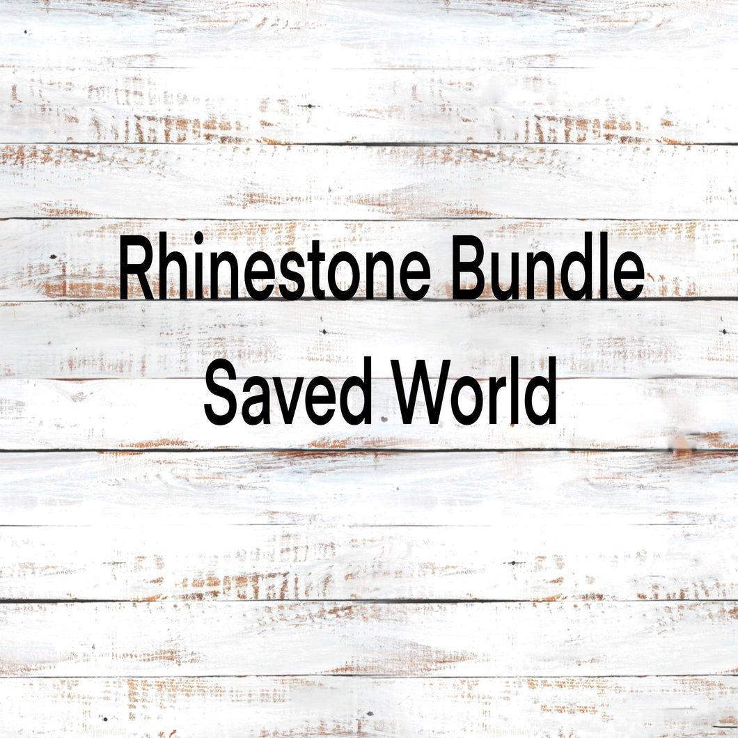 SS16 Rhinestone Templates Saved World Bundle 20 ounce Skinny Straight