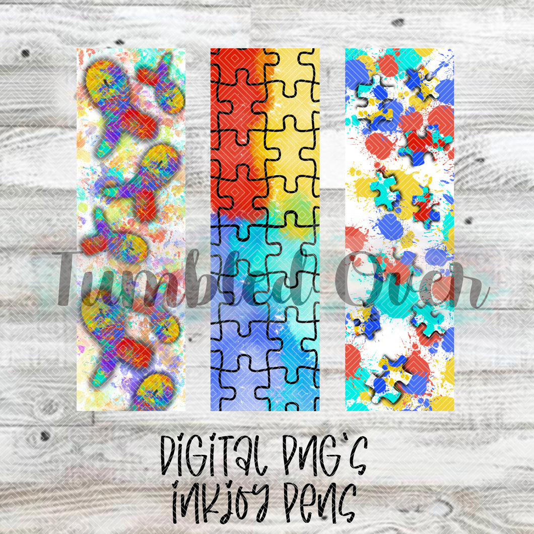 Autism Awareness Digital Pen Wraps