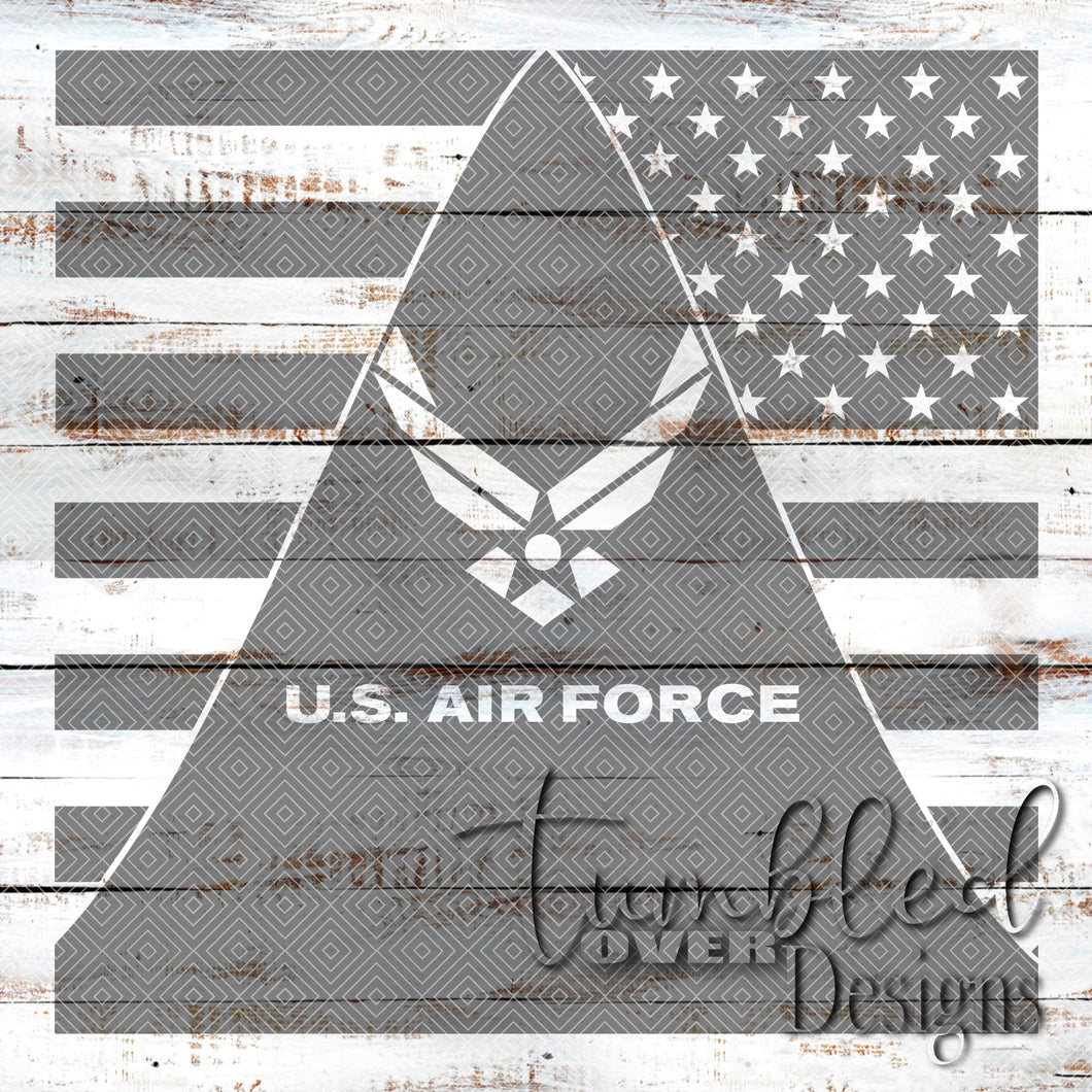 Seamless Air Force Blank Png Wrap