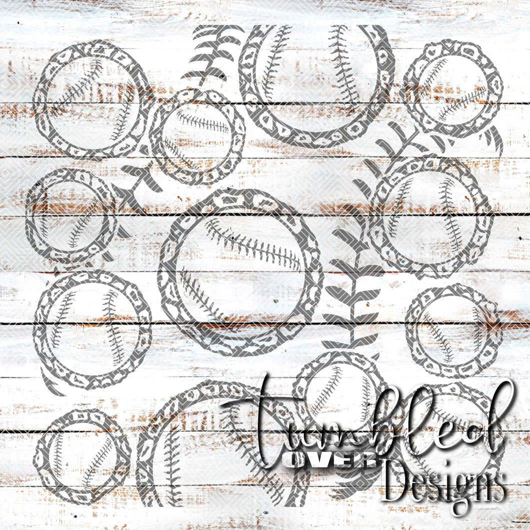 Seamless Leopard Baseball Softball Png Wrap