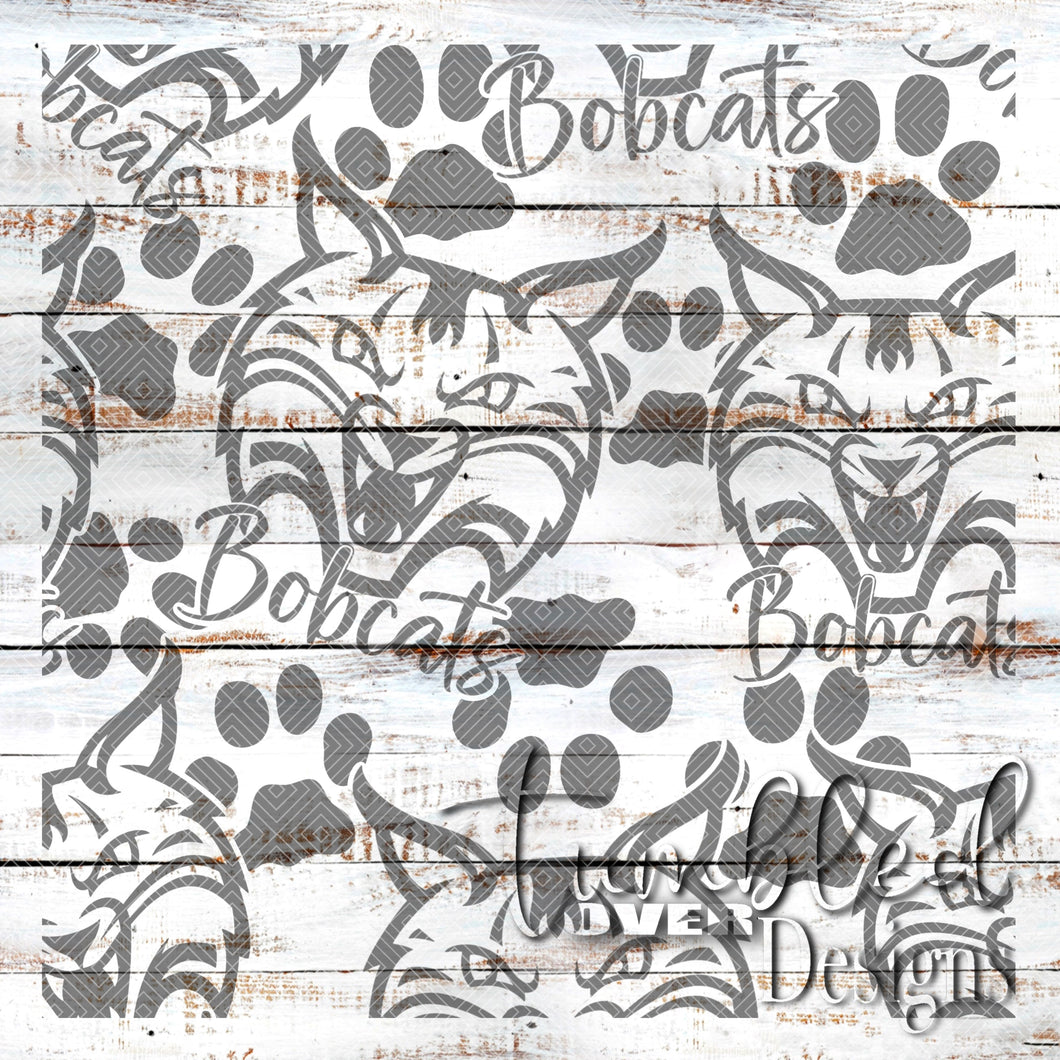 Seamless Bobcats Png Wrap