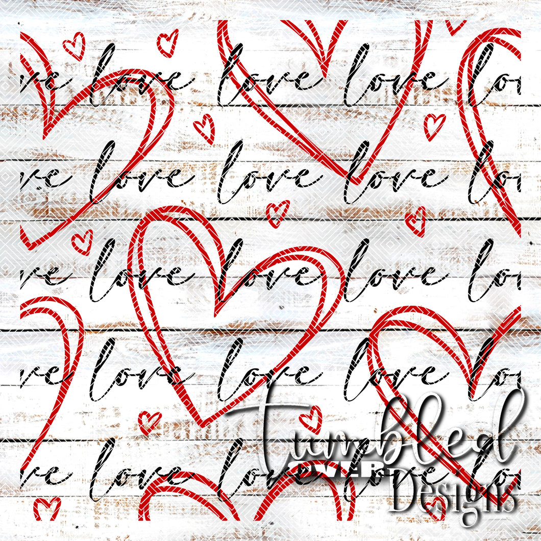 Colored Love Letter Png Wrap