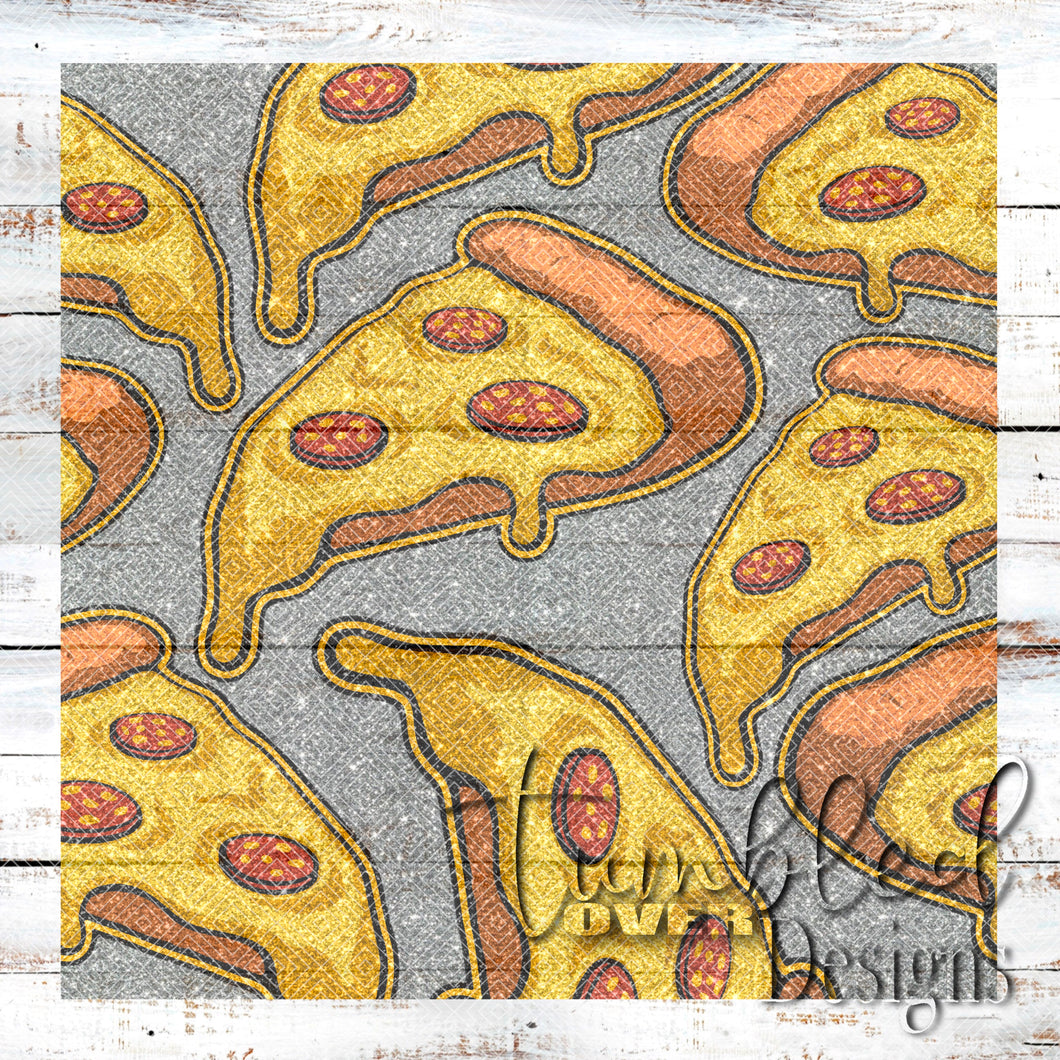 Colored Seamless Pizza Png Wrap