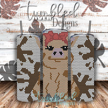 Load image into Gallery viewer, SS16 and SS6 Rhinestone Templates Animal Bundle 20 ounce Skinny Straight
