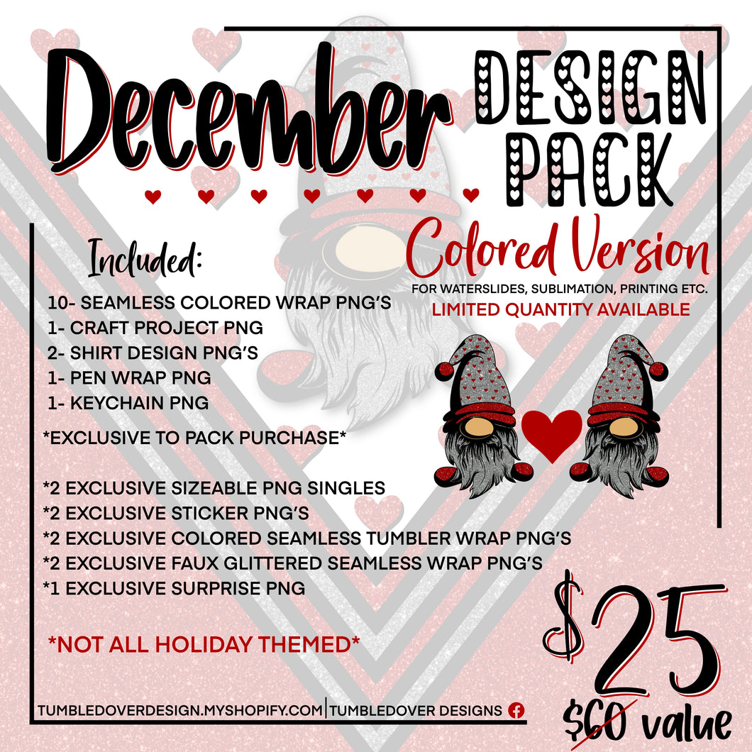 December Design Pack Colored Version