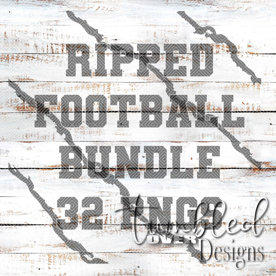 Template Seamless Ripped Football Bundle 32 PNGS