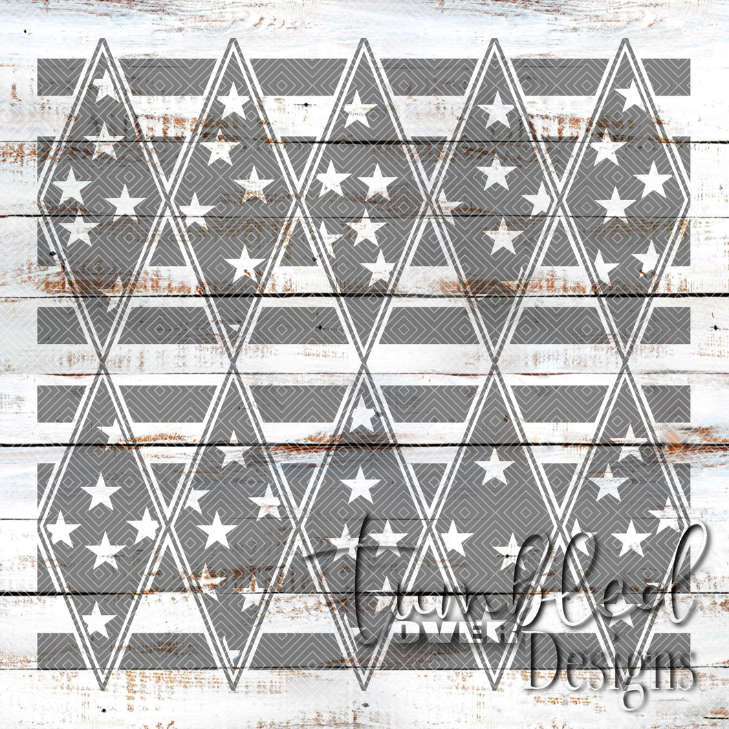 Seamless Diamond Flag Png Wrap