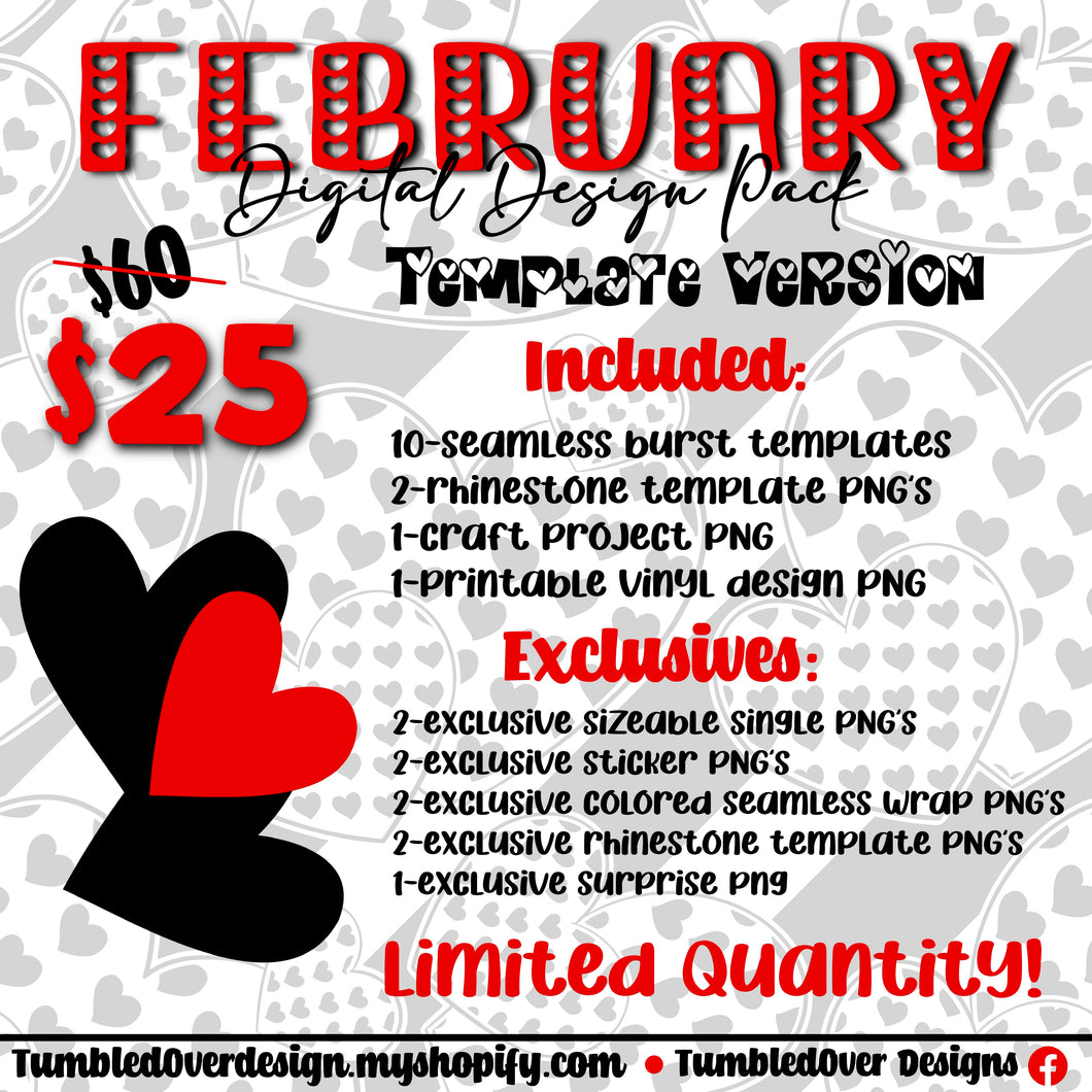 February Design Pack Template Version