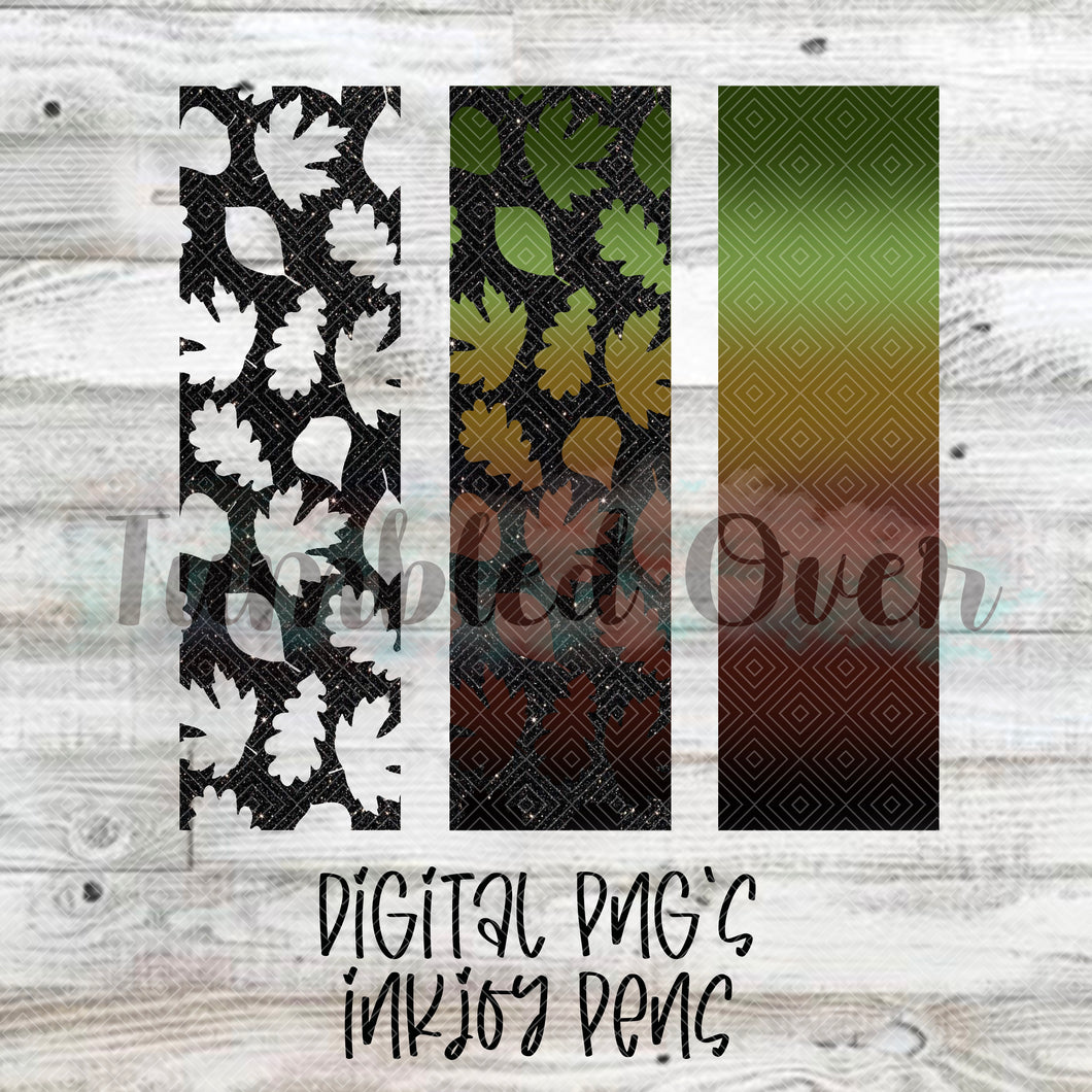 Fall Leaves Digital Pen Wraps