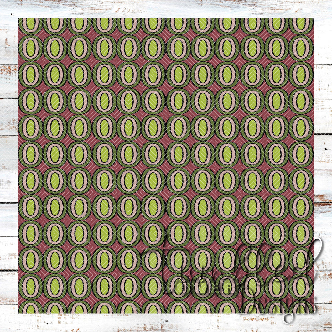 Colored Seamless Triple Circle Png Wrap