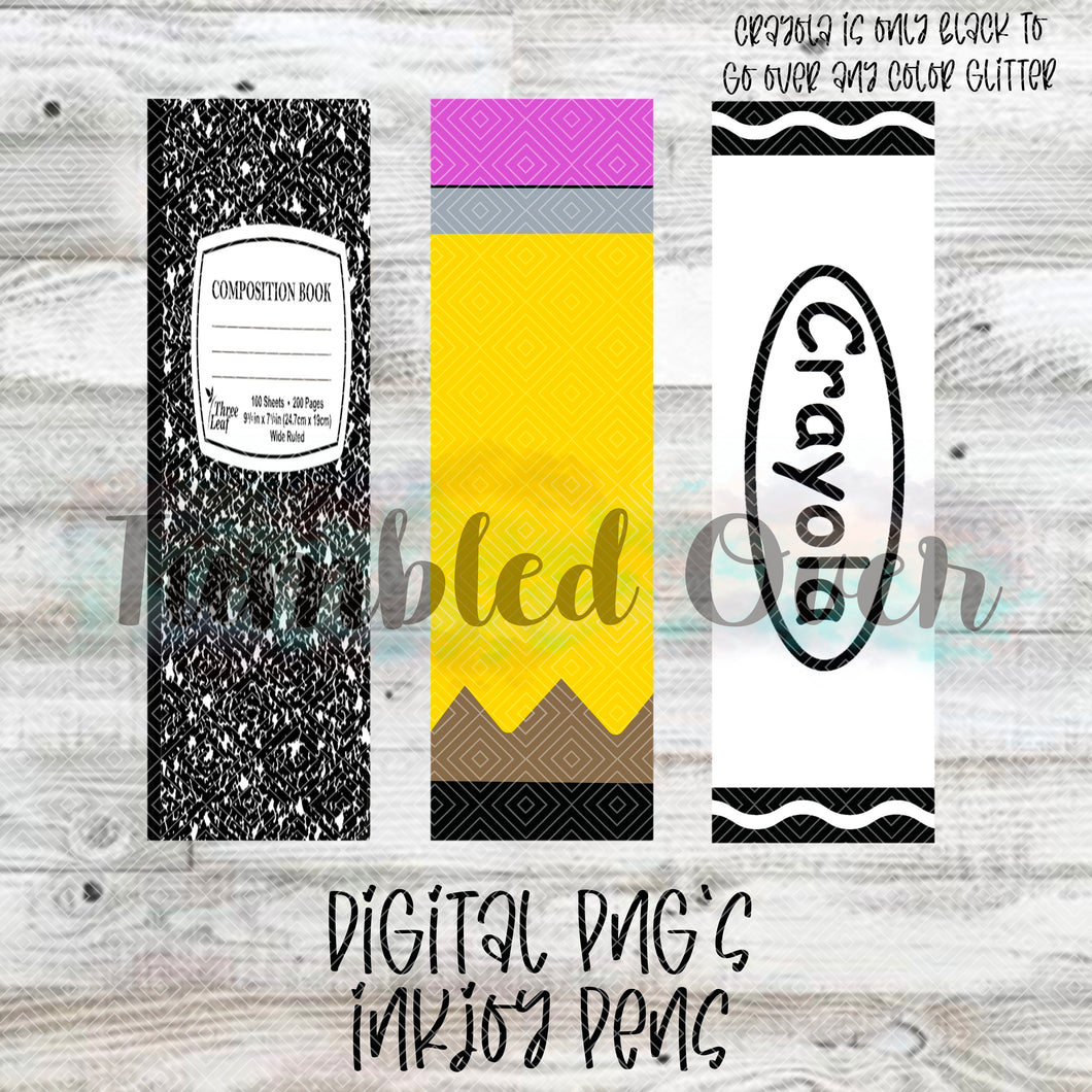 School Teacher Digital Pen Wraps