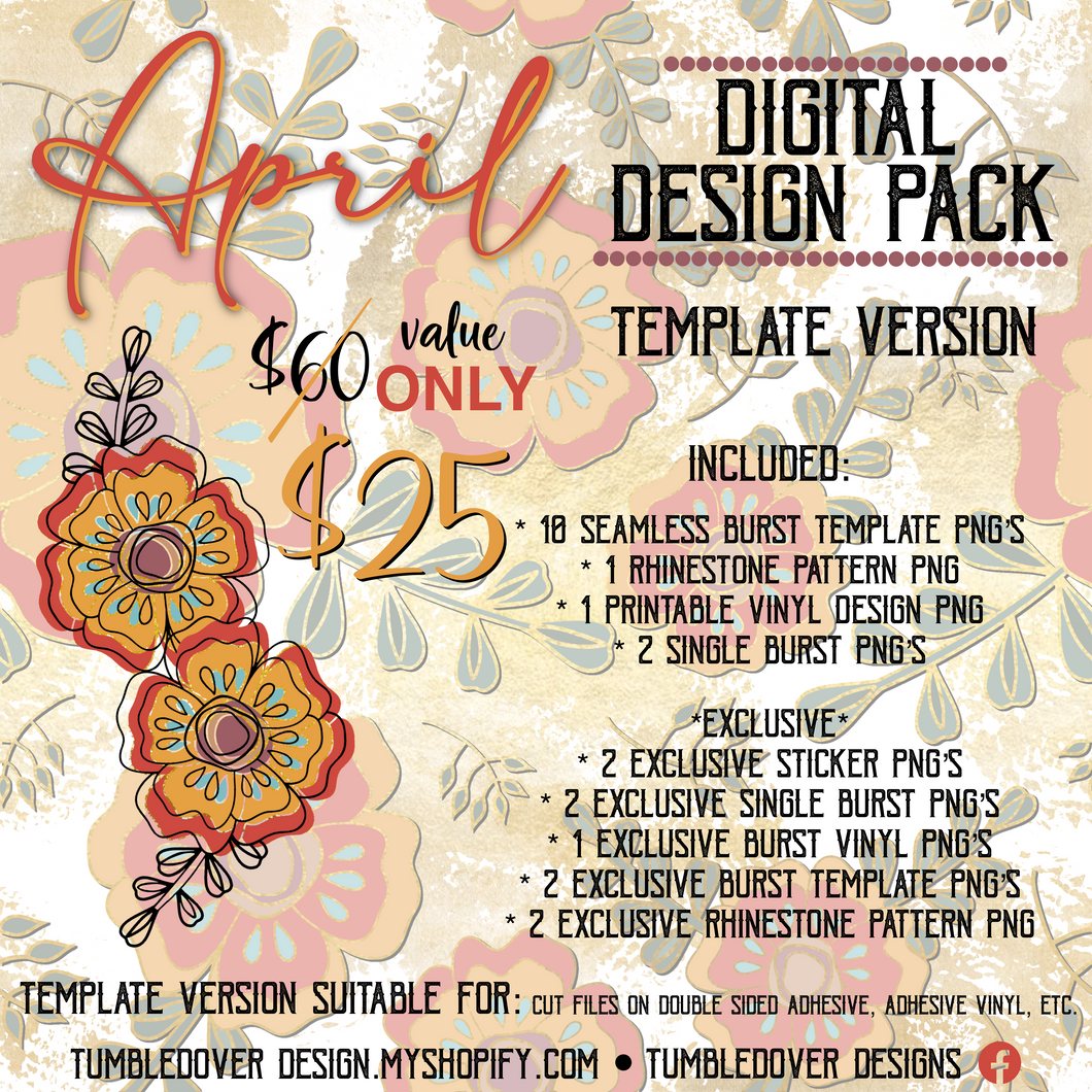 April Design Pack Template Version