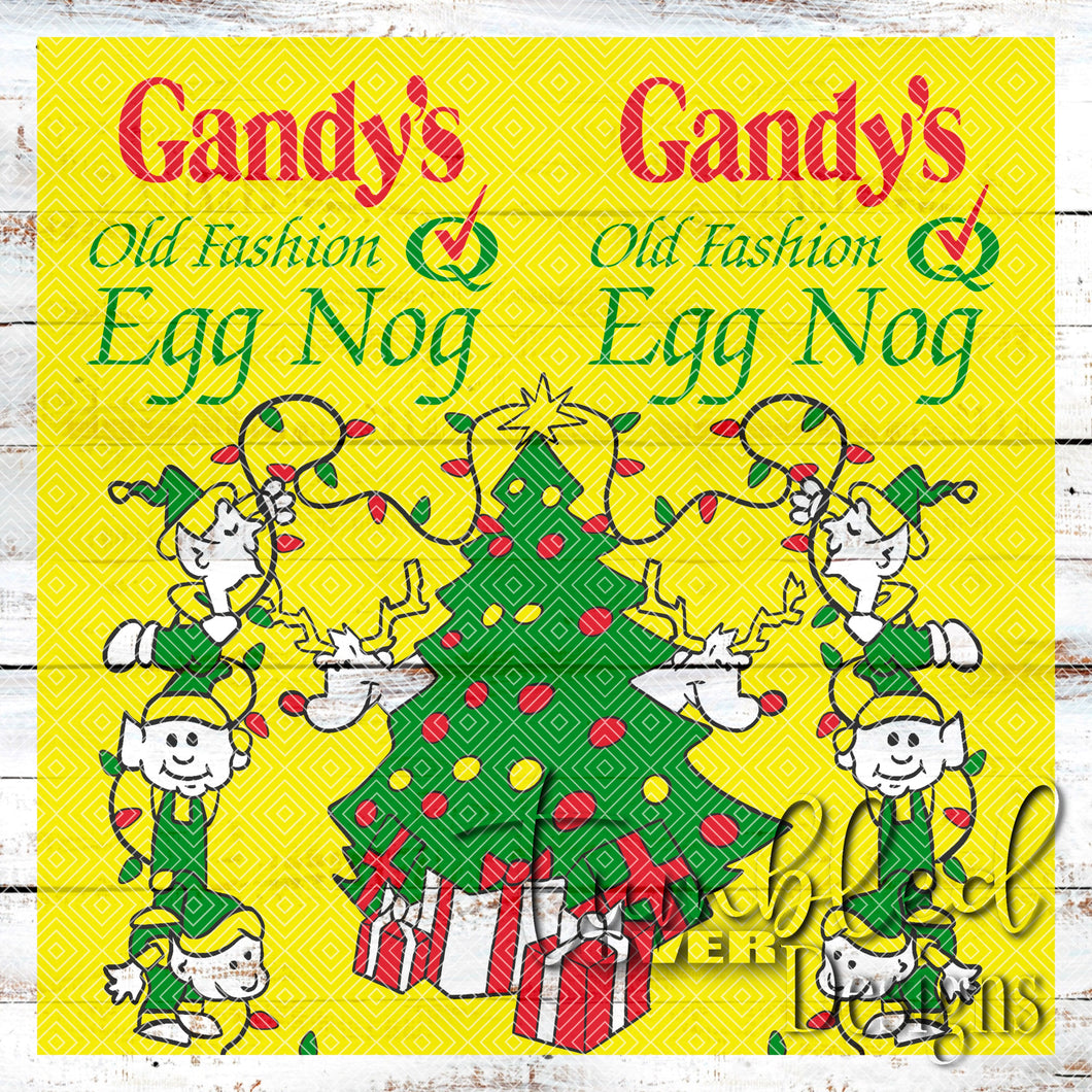 Colored Eggnog Png Wrap
