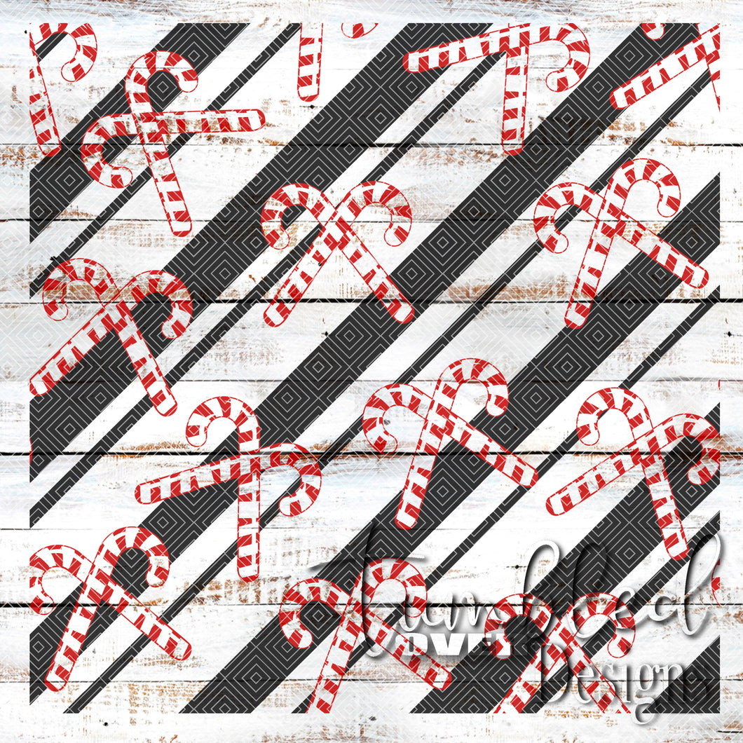 Colored Candy Cane Peppermints Png Wrap