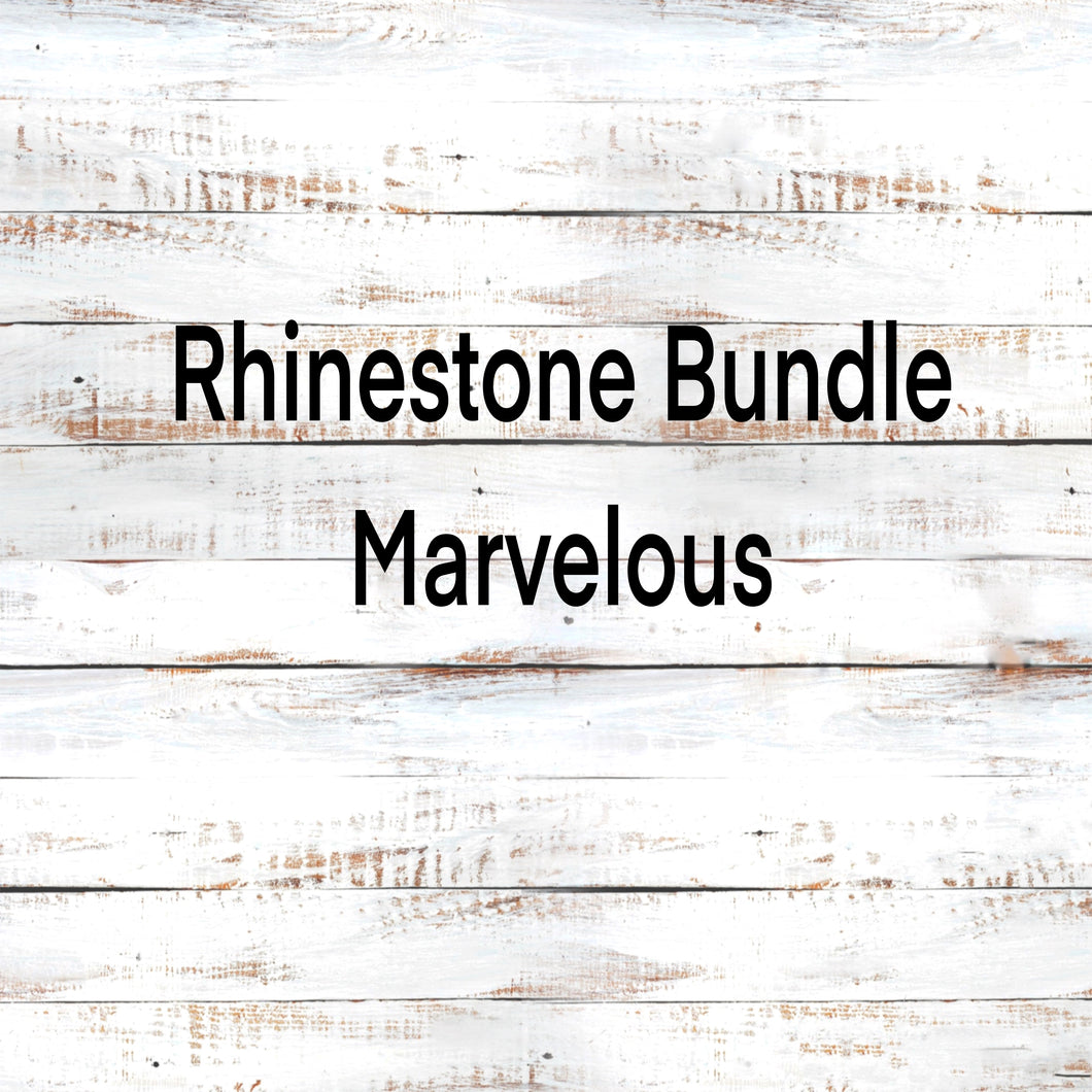 SS16 Rhinestone Templates Marvelous Bundle 20 ounce Skinny Straight