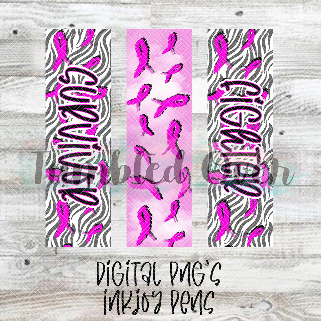 Breast Cancer Digital Pen Wraps