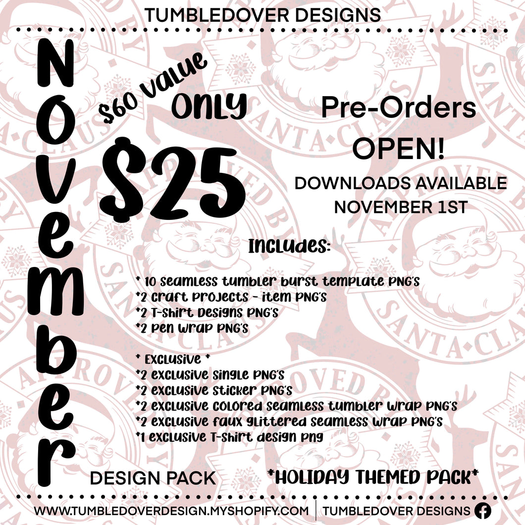 November Design Pack Template Version